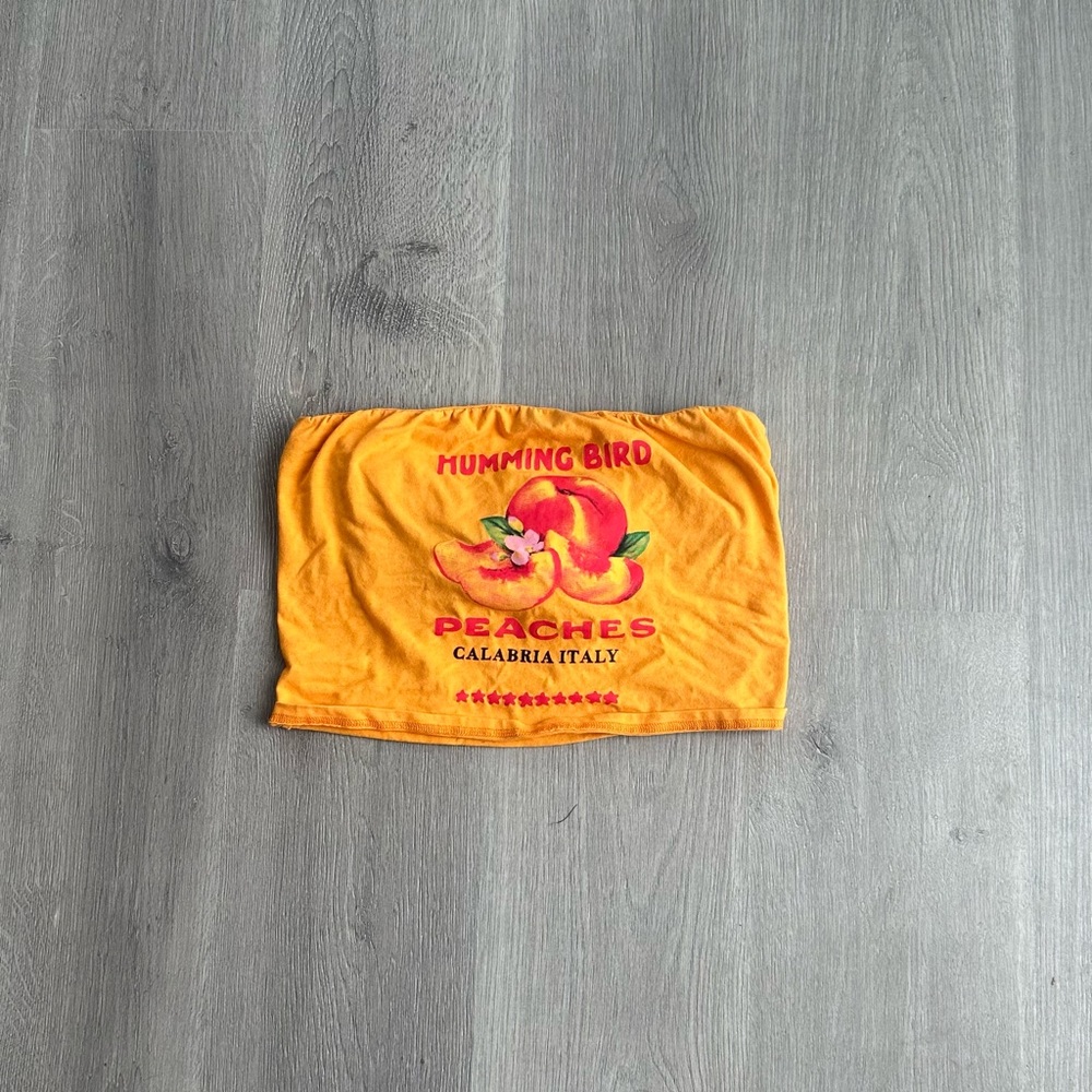 Princess Polly Vibrant Orange Top